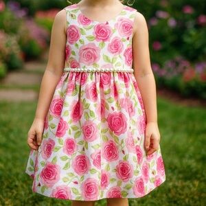 AMERICAN PRINCESS Girls Floral Dress - LIKE NEW - Size 6X